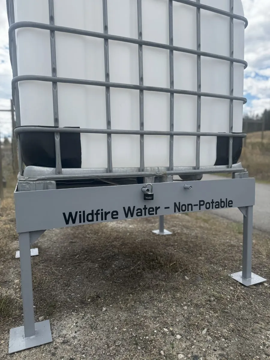 Stand with a Wildfire Water – Non-Potable sign
